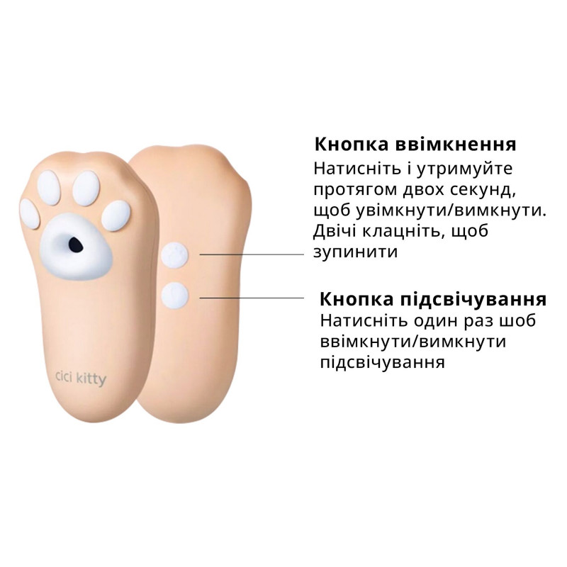 Вакуумний стимулятор Otouch Cici Kitty в дії, демонстрація роботи