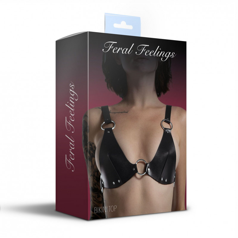 Упаковка ліфа Feral Feelings Bikini Top Black, бренд Feral Feelings