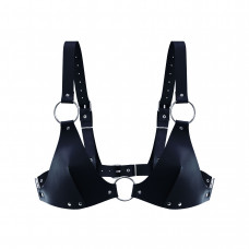 Ліф Feral Feelings Bikini Top Black Натуральна шкіра — Keks-Hub