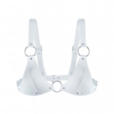 Ліф Feral Feelings Bikini Top White, натуральна шкіра — Keks-Hub