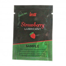 Лубрикант пробник Intt Strawberry на водній основі 2 мл