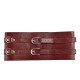 Упаковка поясу для бондажу Liebe Seele Wine Red Waist Cuff