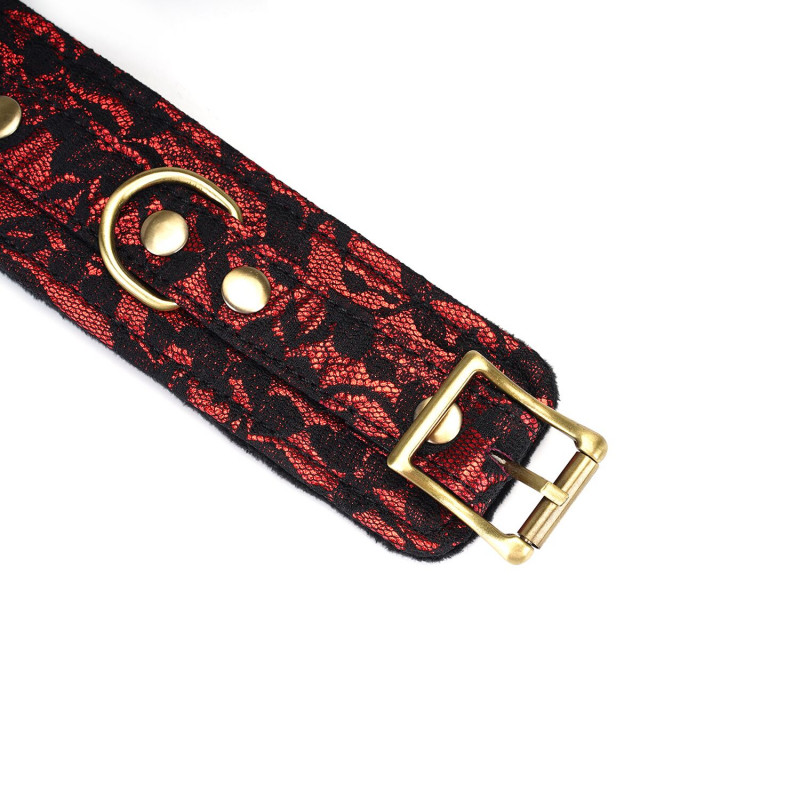 Текстура металу наручників-браслетів Liebe Seele Victorian Garden – високоякісне виконання