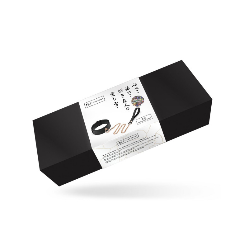 Нашийник Liebe Seele Black Organosilicon, елементи дизайну