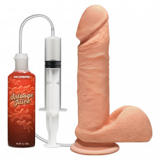 Фалоімітатор Doc Johnson The D ULTRASKYN Perfect D Squirting – 7 дюймів, діаметр 4,3 см — Keks-Hub