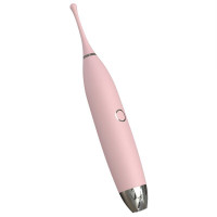 Кліторальний вібратор KISSTOY C-King Pink з 2 насадками