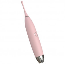 Кліторальний вібратор KISSTOY C-King Pink з 2 насадками — Keks-Hub