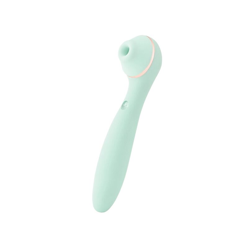 Упаковка вакуумного стимулятора KISSTOY Polly Max Cyan - елегантний дизайн