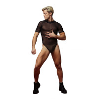 Чоловіче сітчасте боді D&A M короткий рукав