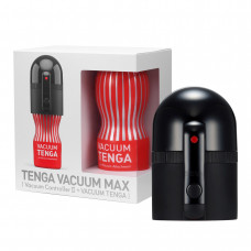 Мастурбатор Tenga Vacuum Cup з насадкою VACUUM MAX, 5 режимів роботи — Keks-Hub