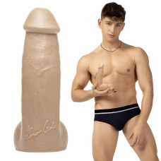 Фалоімітатор Fleshjack Boys: Reno Gold Dildo, за зліпком пеніса порноактора, Fleshlight — Keks-Hub