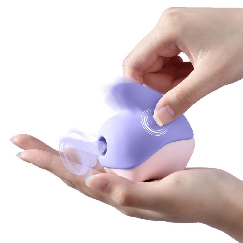 Упаковка вакуумного кліторального стимулятора Magic Motion Unicorn Purple, розкішний дизайн