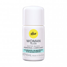 Лубрикант Pjur Woman Nude на водній основі 10 мл без консервантів, парабенів, гліцерину