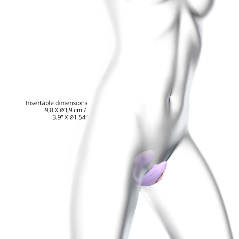 Кліторальний стимулятор віброяйця Love To Love Wonderlover VIVA MAUVE