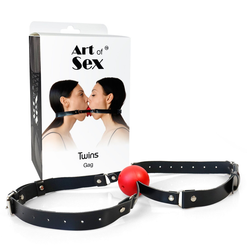 Упаковка подвійного кляпа Art of Sex Twins