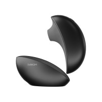 Вакуумный клиторальный стимулятор Svakom Pulse Galaxie Midnight Black с проектором звездного неба