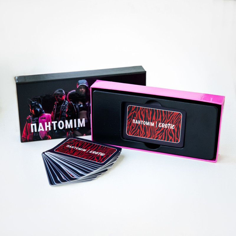 Еротична гра Пантомім Erotic (UA) Asgard Games - детальний розгляд однієї картки