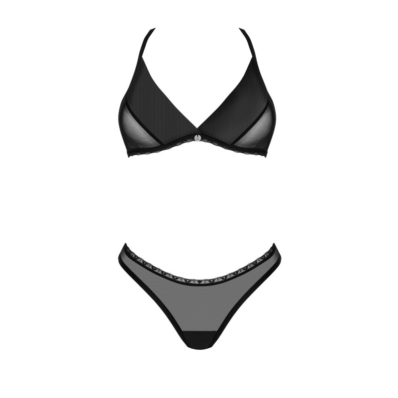 Комплект Obsessive Latinesa 2-pcs set бюстгальтер та трусики XL/2XL - деталі оздоблення