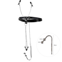 Бондажний набір Art of Sex Blanca з металевим анальним гаком №3