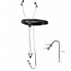 Бондажний набір Art of Sex Blanca з металевим анальним гаком №3 — Keks-Hub