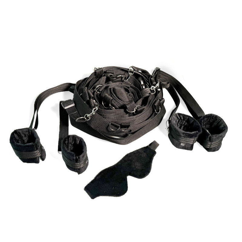 Розтяжка для ліжка Art of Sex BDSM Slave Game, деталі регулювання довжини