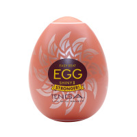 Мастурбатор-яйцо Tenga Egg Shiny II, плотный TPE, с пробником лубриканта 5 мл
