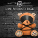 Текстура плюшу ведмедика ROPE Teddy Bear Master Series, м'яка та приємна на дотик