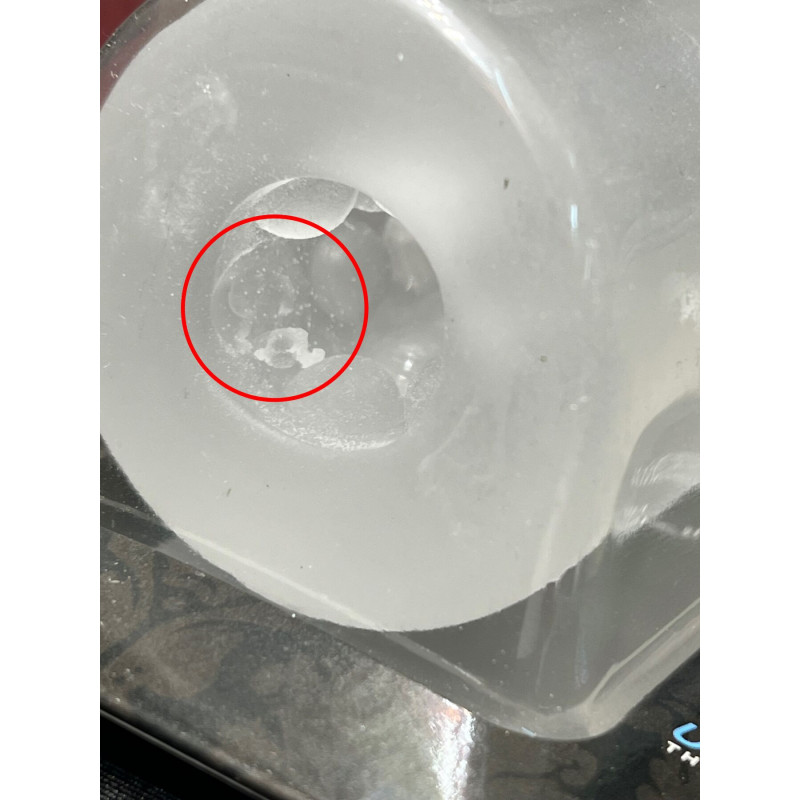 Мастурбатор Doc Johnson GoodHead Glow Helping Head, текстура матеріалу, вигляд з різних ракурсів