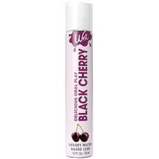 Лубрикант на водній основі Wet Oral Play Black Cherry 30 мл їстівний без цукру