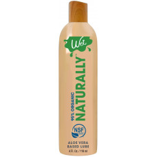 Лубрикант Wet Naturally на водній основі з екстрактом алое, веганський, 118 мл