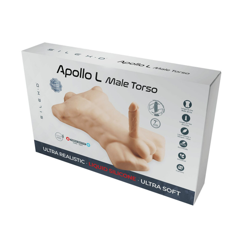 Торс SilexD Apollo L Male Torso, акцент на якості матеріалу