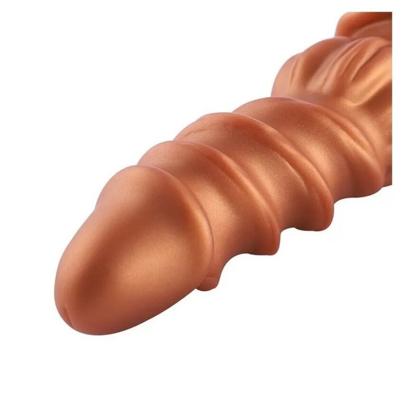 Упаковка фалоімітатора Hismith Spiral Grain Silicone Dildo Monster Series: стильна та дискретна