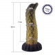 Фалоімітатор Hismith 8.5″ Squama Beast Silicone Dildo Monster Series KlicLok – детальний вигляд
