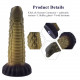 Фалоімітатор Hismith 8.5″ Squama Beast Silicone Dildo Monster Series KlicLok – текстура поверхні