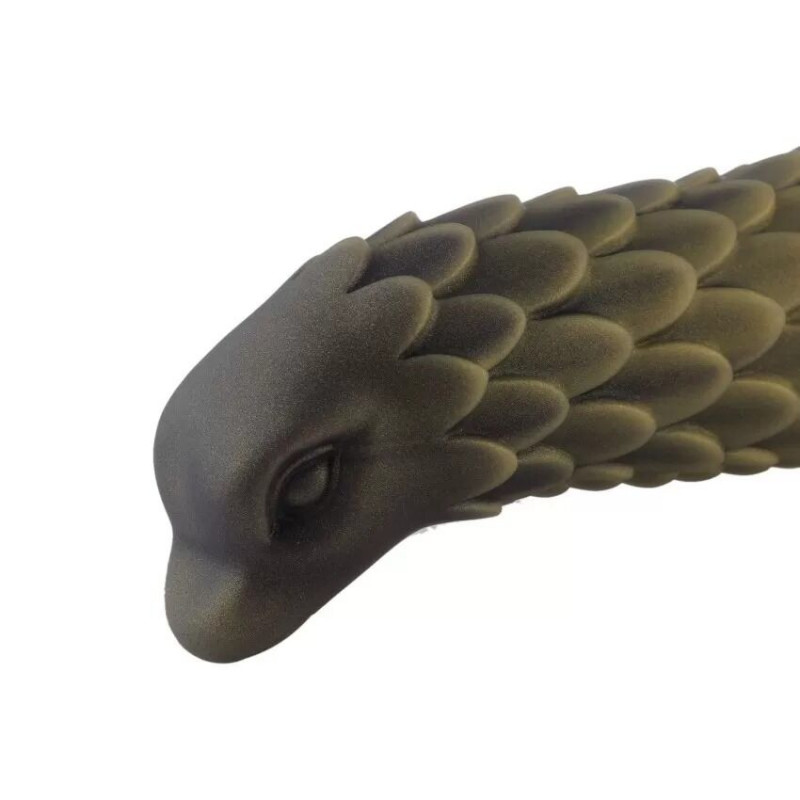 Упаковка фалоімітатора Hismith 8.5″ Squama Beast Silicone Dildo Monster Series KlicLok