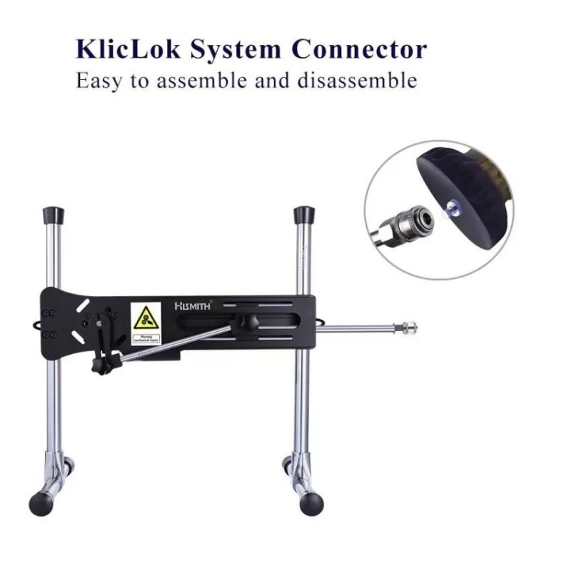 Фалоімітатор Hismith 8.5″ Squama Beast Silicone Dildo Monster Series KlicLok – загальний вигляд