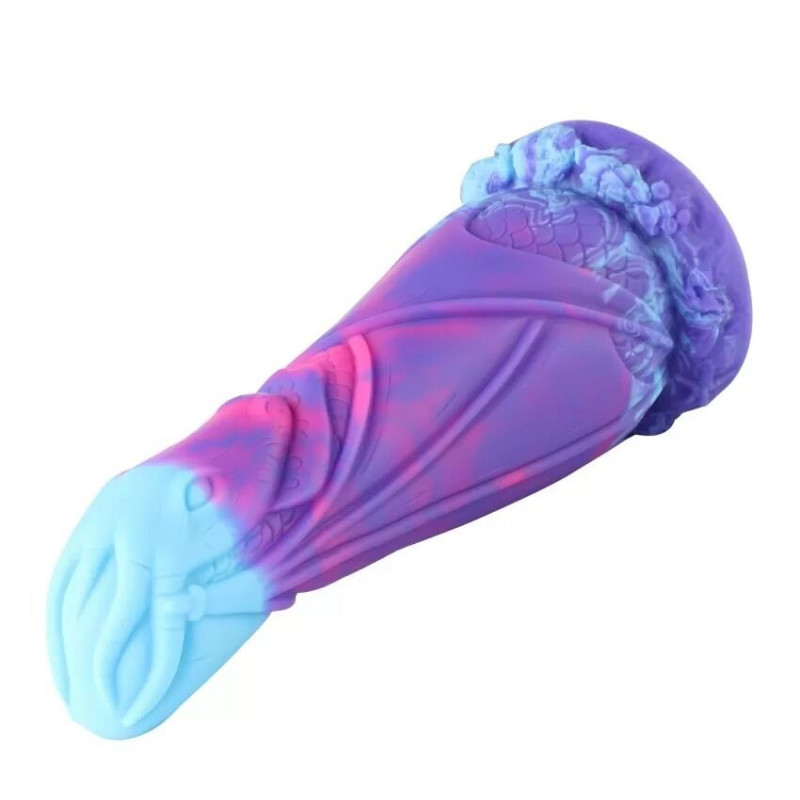 Фалоімітатор Hismith Monster Series 7.48″ Silicone Dildo HSA139 з системою KlicLok – елементи кріплення