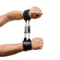 Наручники мужские Art of Sex Handcuffs Dragons man, экокожа, черный