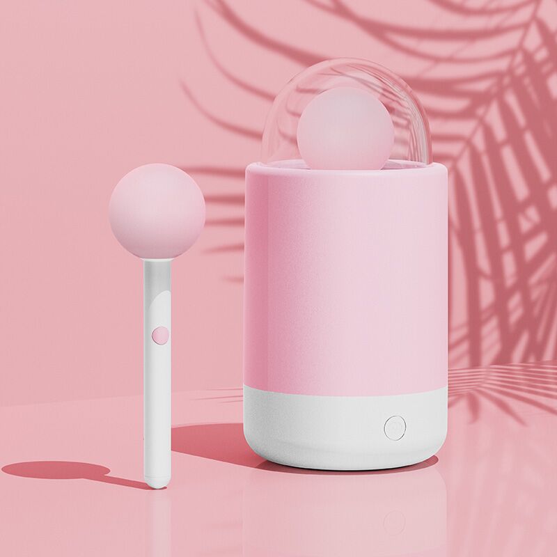 Вібратор-цукерка KISSTOY Pink Pop, демонстрація 10 режимів вібрації, деталі