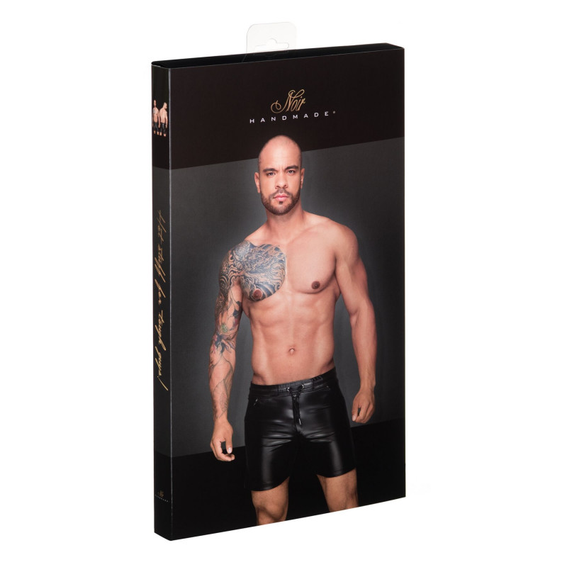 Упаковка чоловічих шортів Noir Handmade H061 Powerwetlook XL