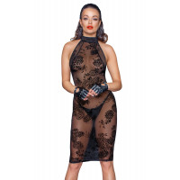 Платье Noir Handmade F240 MIDI с бархатными бретелями, размер L