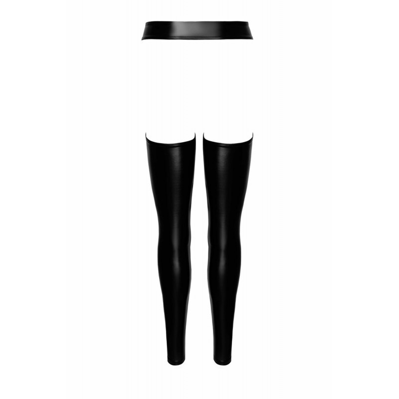 Зворотній вигляд легінсів Noir Handmade F323 Rebel S black – деталі дизайну