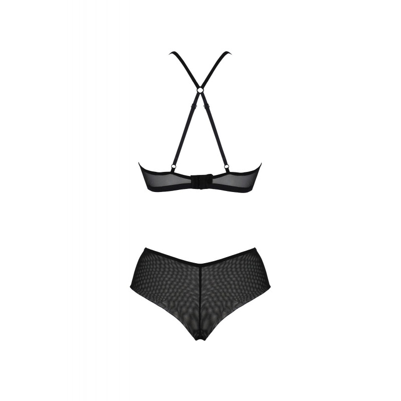 Комплект бікіні Passion KERRIA BIKINI black: показ трусиків ззаду