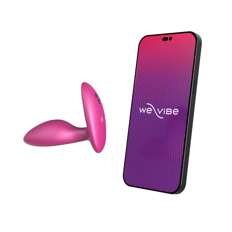 We-Vibe Ditto+ Cosmic Pink: крупним планом текстура матеріалу