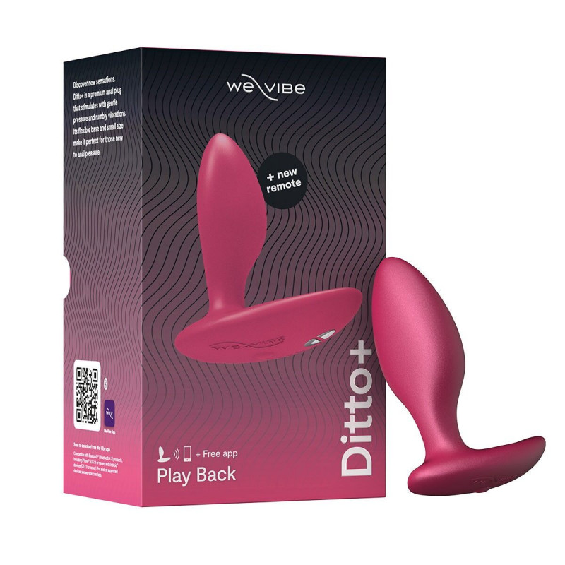 We-Vibe Ditto+ Cosmic Pink: робота з додатком (якщо є)