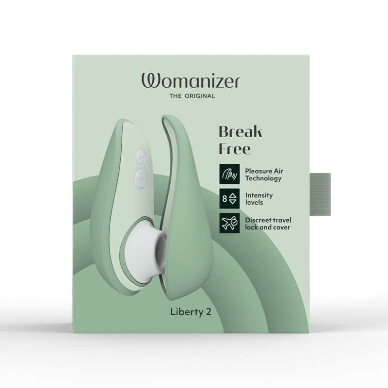Womanizer Liberty 2 Sage у кольорі Sage (шалфей) – стильний та дискретний аксесуар