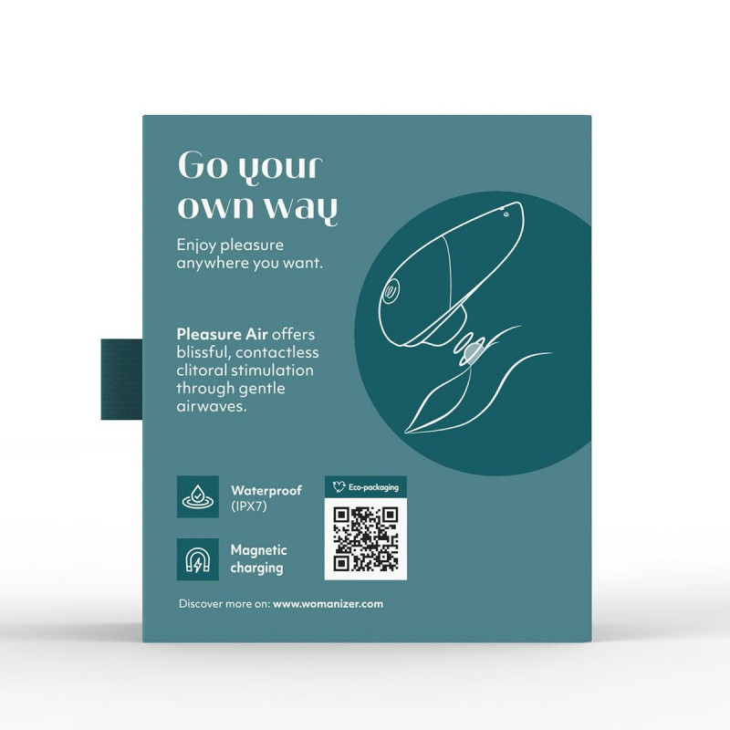 Порт для зарядки вакуумного стимулятора Womanizer Liberty 2 Dark Petrol