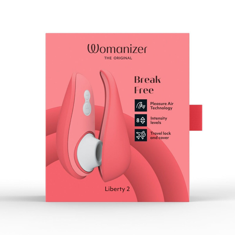 Womanizer Liberty 2 Vibrant Rose, кольорове виконання Vibrant Rose