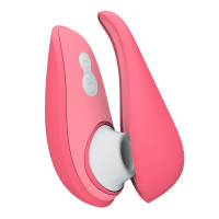 Вакуумный клиторальный стимулятор Womanizer Liberty 2 Vibrant Rose, 8 режимов, магнитная крышка