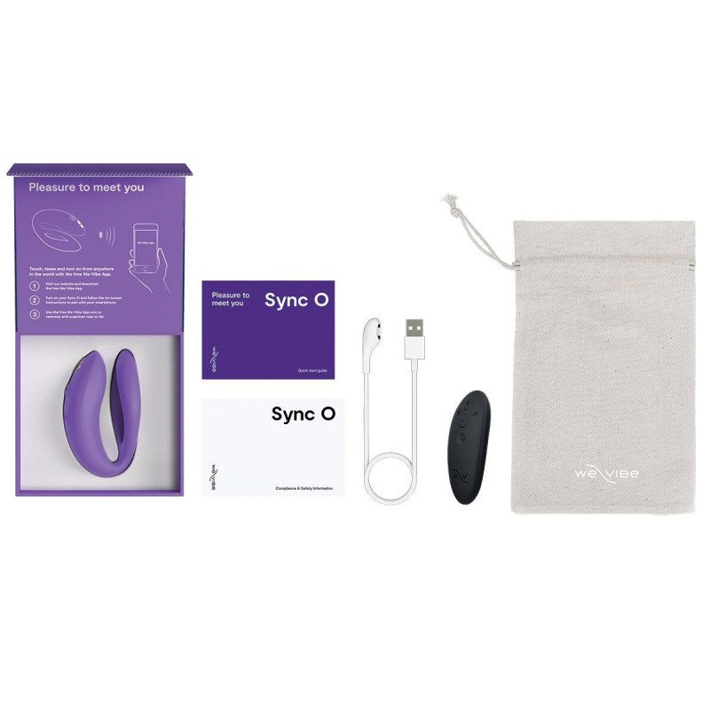 Деталі конструкції We-Vibe Sync O Light Purple: гнучкість та адаптивність